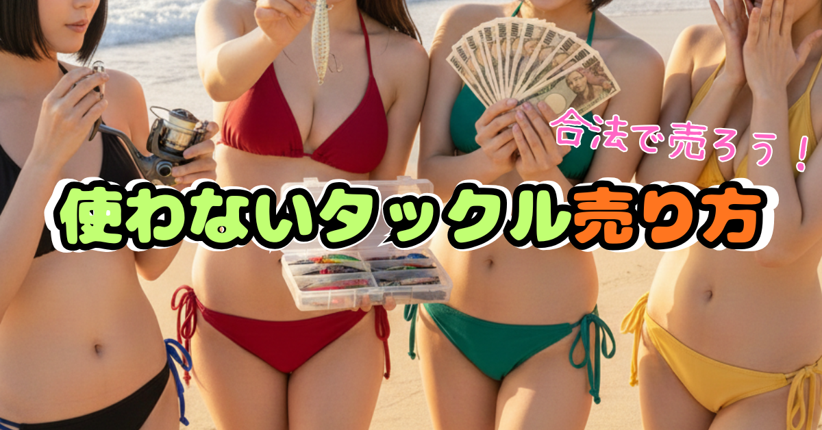 釣具買取のおすすめはどこ？ルアー・ロッドを高く売るならマウンテンシティを選ぶべき5つの理由